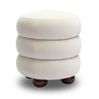 Stefanie Velvet Ottoman by TOV Furniture at Eve Furniture