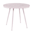 Erica Wrought Iron Outdoor Cafe Table by TOV Furniture at Eve Furniture