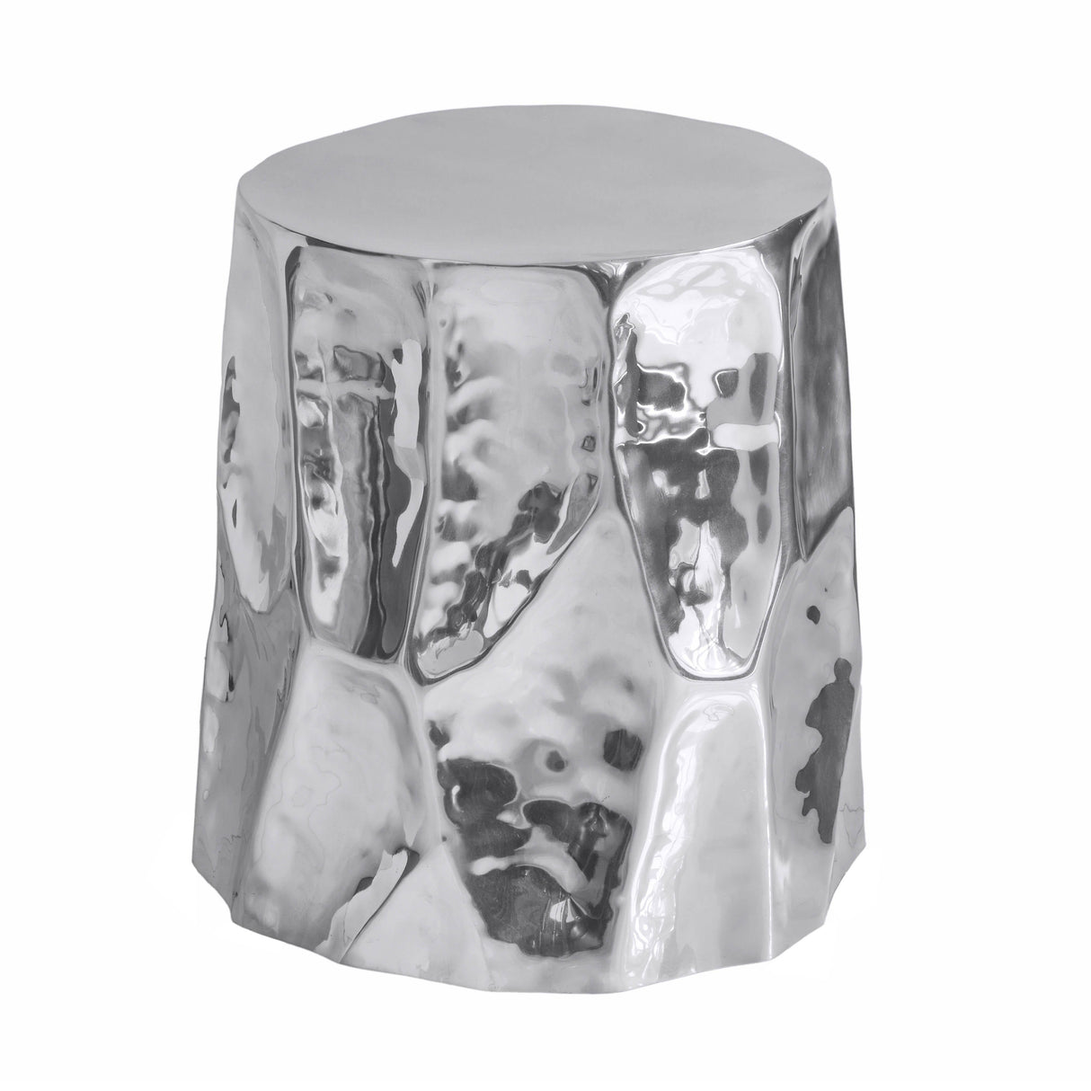 Forma Chrome Side Table by TOV Furniture at Eve Furniture