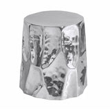 Forma Chrome Side Table by TOV Furniture at Eve Furniture