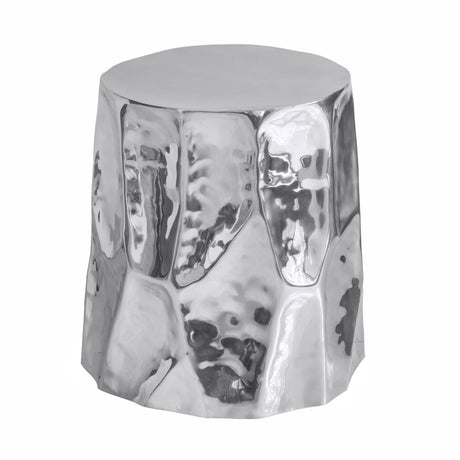 Forma Chrome Side Table by TOV Furniture at Eve Furniture