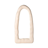 Kaia Cream Textured Small Floor Mirror by TOV Furniture at Eve Furniture