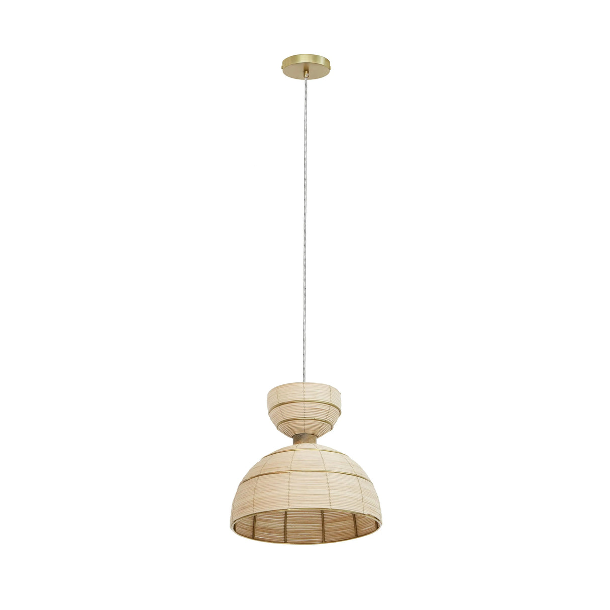 Lydia Rattan Pendant Lamp by TOV Furniture at Eve Furniture