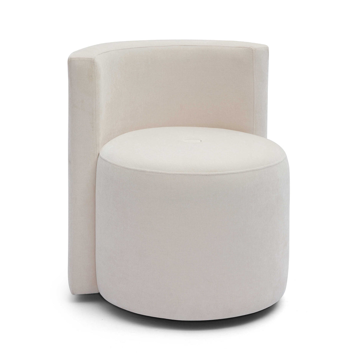 Alyssa Upcycled Velvet Rolling Desk Chair by TOV Furniture at Eve Furniture