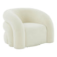 Slipper Upholstered Swivel Chair by TOV Furniture at Eve Furniture
