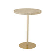 Fiona Gold Stone Side Table by TOV Furniture at Eve Furniture