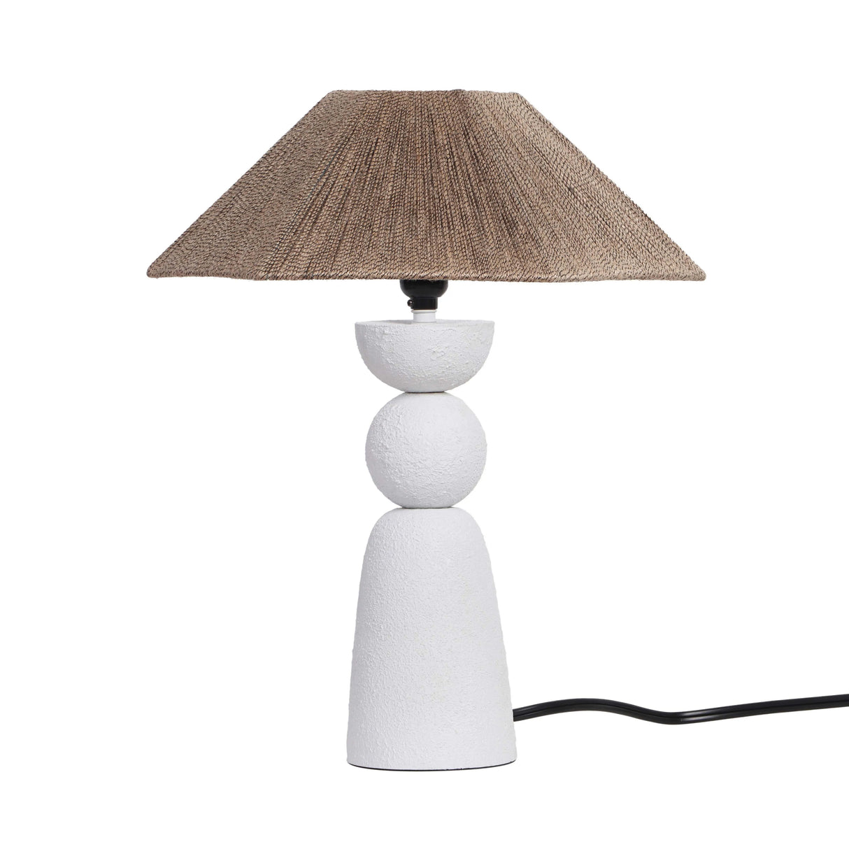 Shabby Natural Rope Table Lamp by TOV Furniture at Eve Furniture