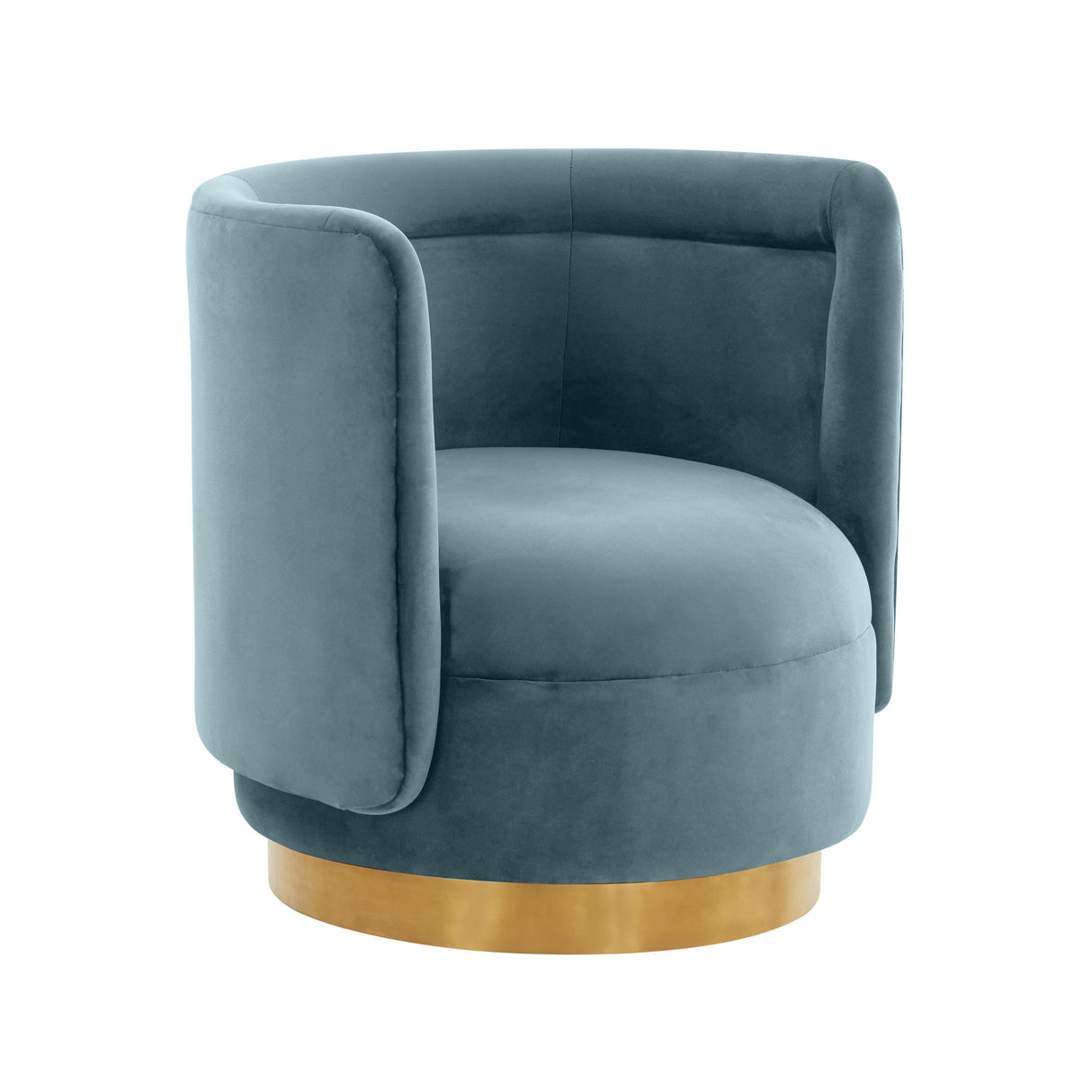 Remy Velvet Swivel Chair by TOV Furniture at Eve Furniture