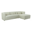Callie Velvet Sectional by TOV Furniture at Eve Furniture