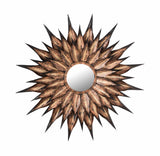 Sunflower Antique Wall Mirror by TOV Furniture at Eve Furniture