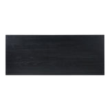 Profecto Black Desk by Moe's Home at Eve Furniture