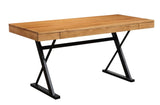 Profecto Desk Natural Oak by Moe's Home at Eve Furniture