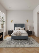 Promenade 48" Bed in Grey by Manhattan Comfort at Eve Furniture