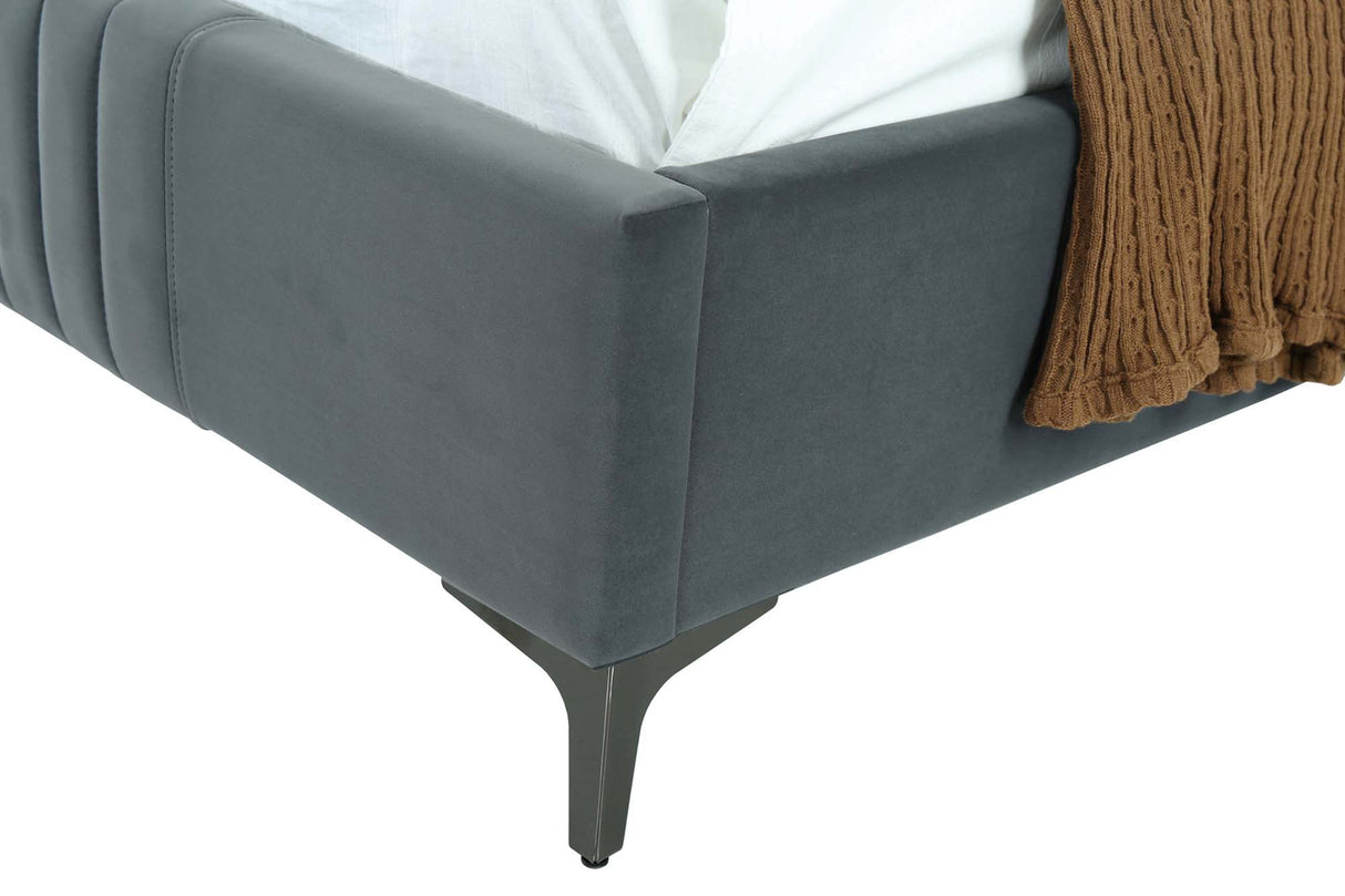 Promenade 48" Bed in Grey by Manhattan Comfort at Eve Furniture