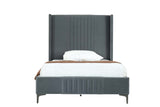 Promenade 48" Bed in Grey by Manhattan Comfort at Eve Furniture