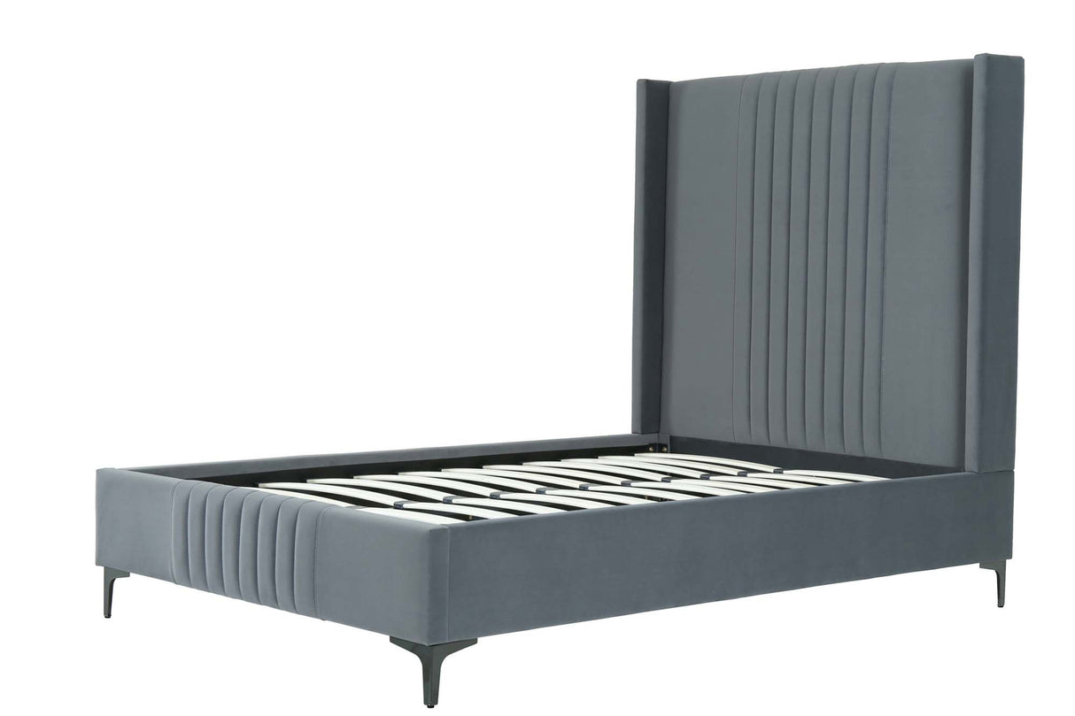 Promenade 48" Bed in Grey by Manhattan Comfort at Eve Furniture