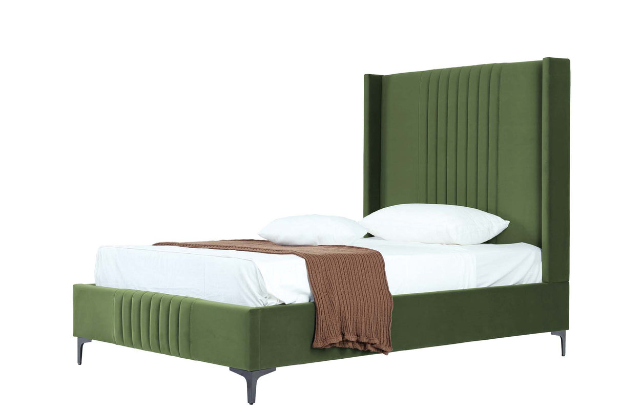 Promenade 48" Bed in Moss Green by Manhattan Comfort at Eve Furniture