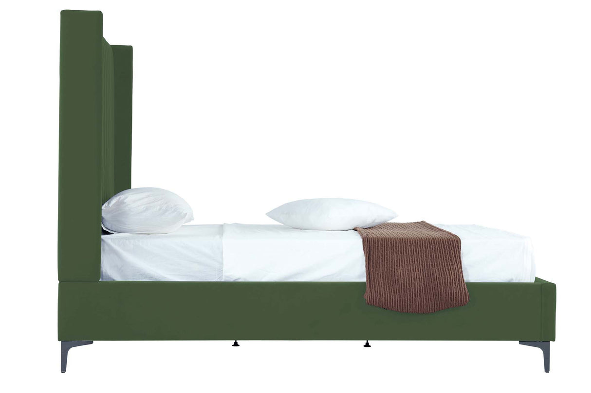 Promenade 48" Bed in Moss Green by Manhattan Comfort at Eve Furniture