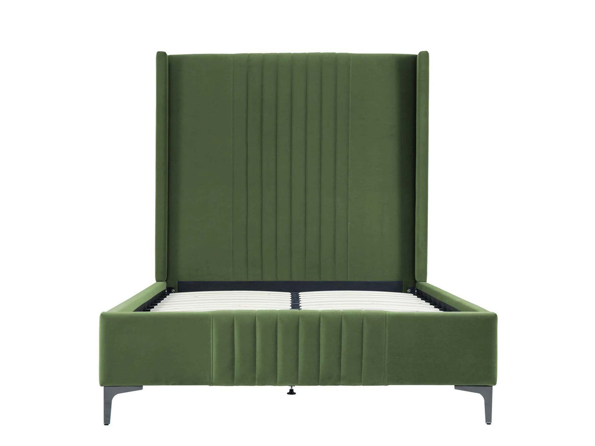 Promenade 48" Bed in Moss Green by Manhattan Comfort at Eve Furniture