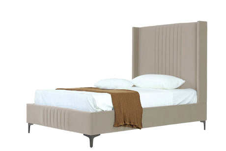 Promenade 48" Bed in Rustic Taupe by Manhattan Comfort at Eve Furniture