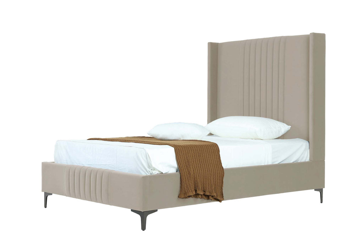 Promenade 48" Bed in Rustic Taupe by Manhattan Comfort at Eve Furniture