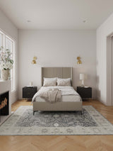 Promenade 48" Bed in Rustic Taupe by Manhattan Comfort at Eve Furniture