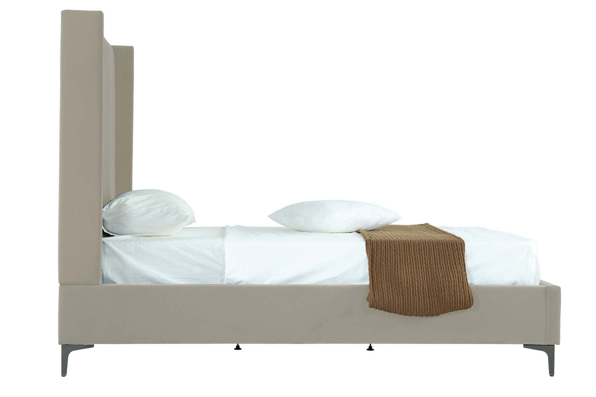 Promenade 48" Bed in Rustic Taupe by Manhattan Comfort at Eve Furniture