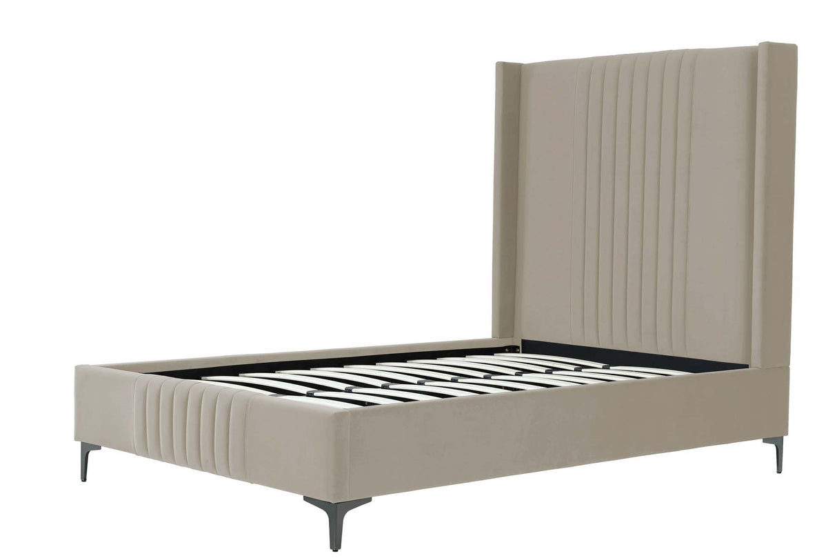 Promenade 48" Bed in Rustic Taupe by Manhattan Comfort at Eve Furniture
