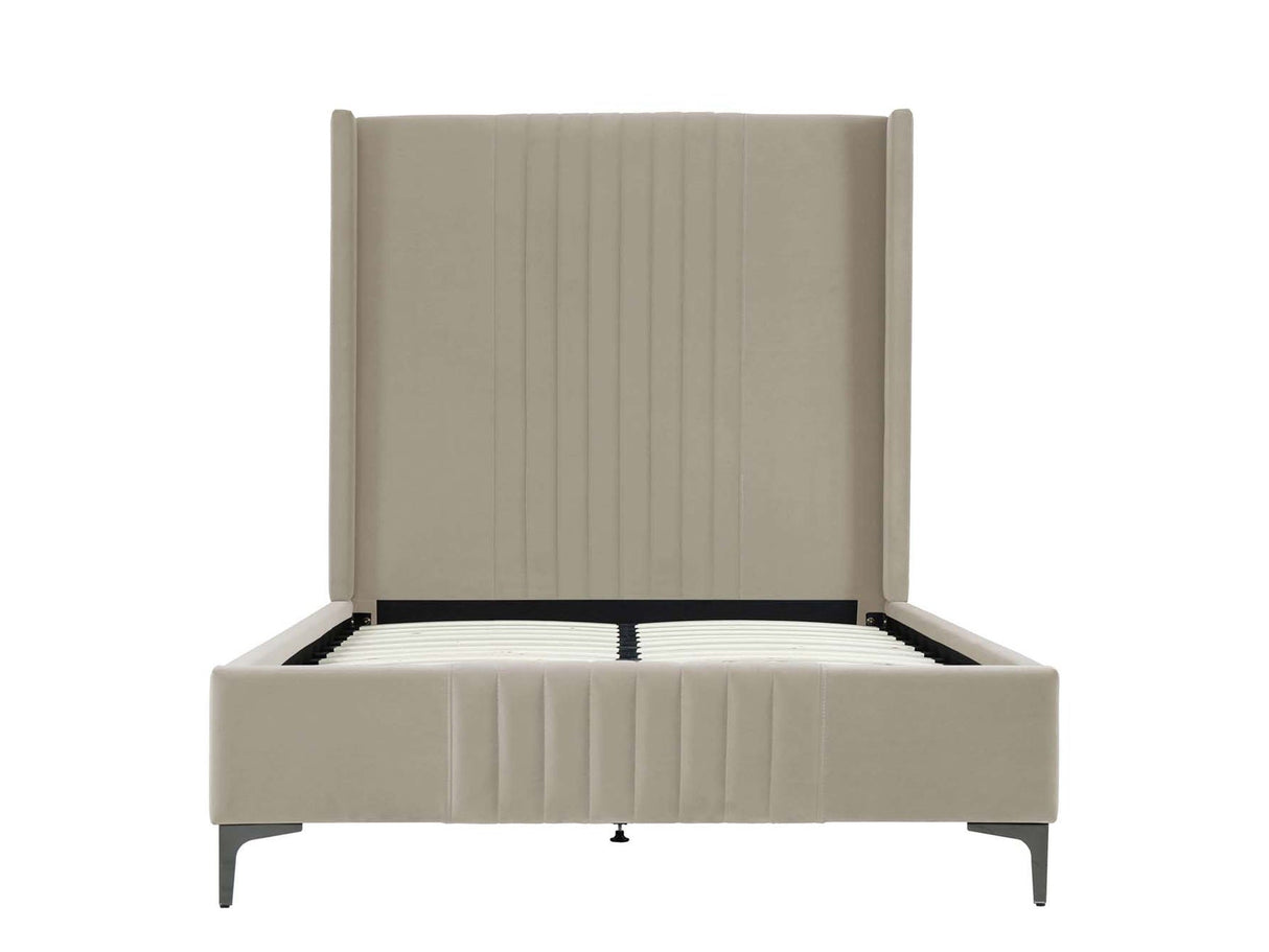 Promenade 48" Bed in Rustic Taupe by Manhattan Comfort at Eve Furniture