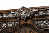 Promenade Dark Brown Curio Cabinet by Furniture of America at Eve Furniture