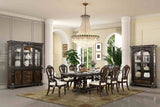 Promenade Dark Brown Dining Table by Furniture of America at Eve Furniture