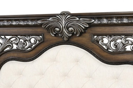 Promenade Espresso 5-Piece Queen Bedroom Set by Furniture of America at Eve Furniture