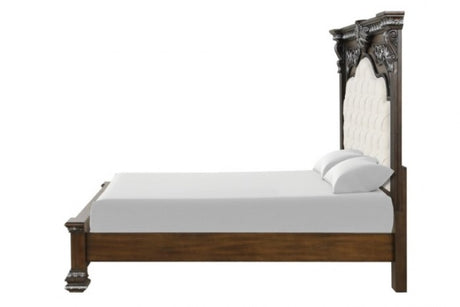 Promenade Espresso 5-Piece Queen Bedroom Set by Furniture of America at Eve Furniture