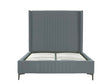 Promenade Full- Size Bed in Grey by Manhattan Comfort at Eve Furniture