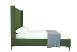 Promenade Full- Size Bed in Moss Green by Manhattan Comfort at Eve Furniture
