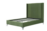 Promenade Full- Size Bed in Moss Green by Manhattan Comfort at Eve Furniture