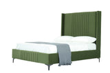 Promenade Full- Size Bed in Moss Green by Manhattan Comfort at Eve Furniture