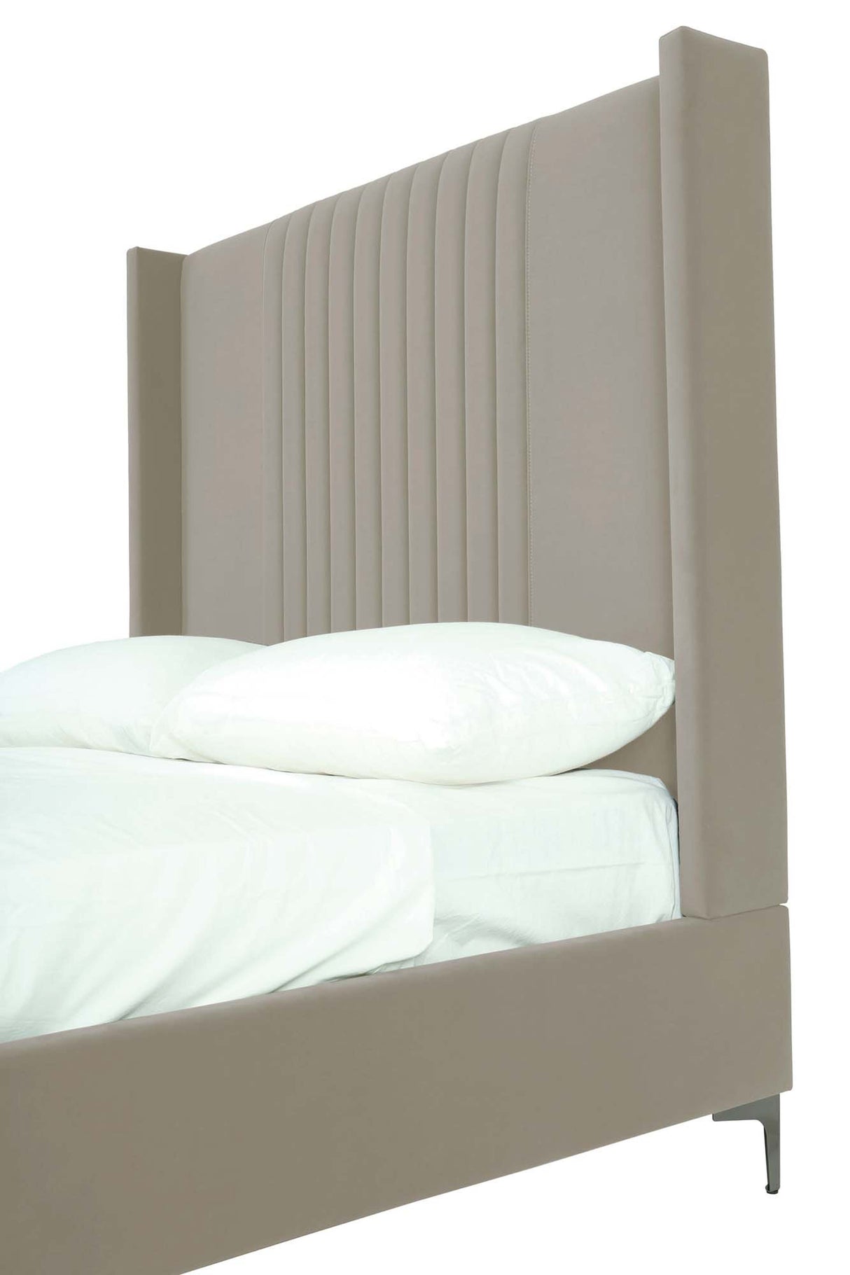 Promenade Full- Size Bed in Rustic Taupe by Manhattan Comfort at Eve Furniture