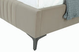 Promenade Full- Size Bed in Rustic Taupe by Manhattan Comfort at Eve Furniture
