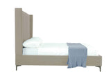 Promenade Full- Size Bed in Rustic Taupe by Manhattan Comfort at Eve Furniture