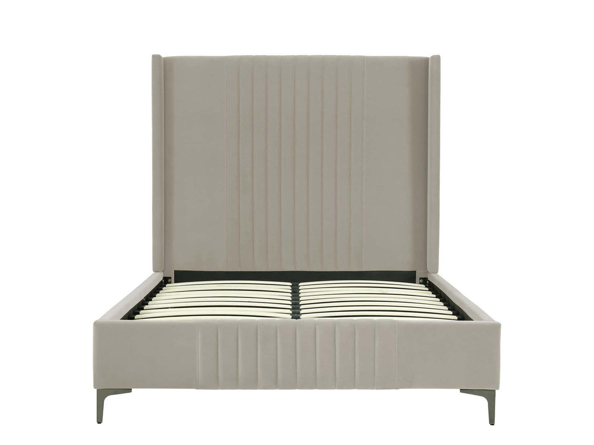 Promenade Full- Size Bed in Rustic Taupe by Manhattan Comfort at Eve Furniture