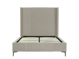 Promenade Full- Size Bed in Rustic Taupe by Manhattan Comfort at Eve Furniture