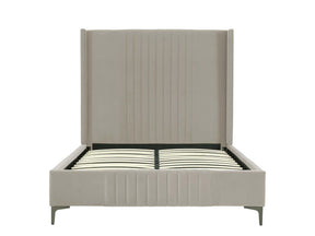 Promenade Full- Size Bed in Rustic Taupe by Manhattan Comfort at Eve Furniture