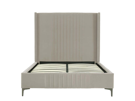 Promenade Full- Size Bed in Rustic Taupe by Manhattan Comfort at Eve Furniture