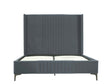 Promenade Queen-Size Bed in Grey by Manhattan Comfort at Eve Furniture