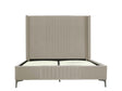 Promenade Queen-Size Bed in Rustic Taupe by Manhattan Comfort at Eve Furniture