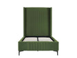 Promenade Twin-Size Bed in Moss Green by Manhattan Comfort at Eve Furniture