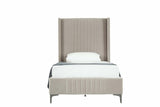 Promenade Twin-Size Bed in Rustic Taupe by Manhattan Comfort at Eve Furniture