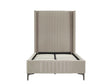 Promenade Twin-Size Bed in Rustic Taupe by Manhattan Comfort at Eve Furniture