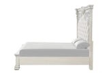 Promenade Wire Brushed White 4-Piece Queen Bedroom Set by Furniture of America at Eve Furniture